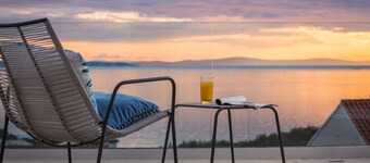 Luksuriøs villa Elena i nærheten av Split med stort svømmebasseng og privat kokk 