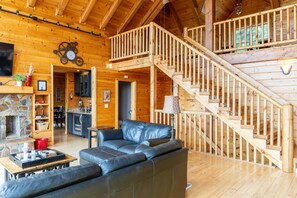 TV, fireplace, table tennis