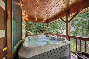 Baignoire à remous extérieure