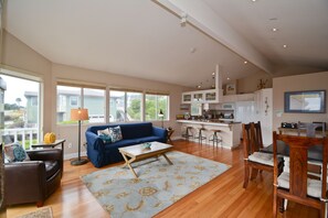 TV, fireplace, video games, DVD player