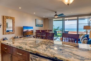 Interior - Makani Sands 106 - Oceanfront:  “Sale” into Whale Season with Reduced Rates! (Honokowai)