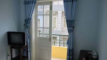 Uitzicht vanuit accommodatie