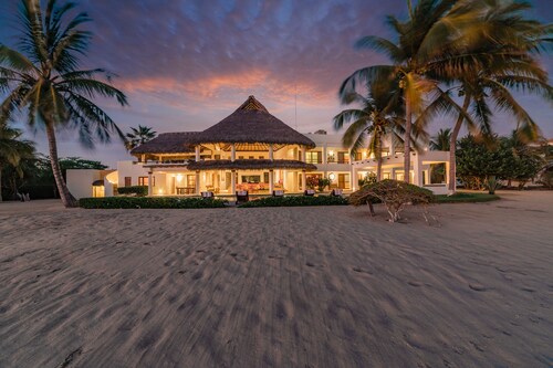 Beachfront Open-Air Oasis