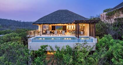 Comunidad frente a la playa | Ocean View Villa w / Servicios increíble complejo de estilo