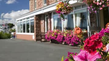 Entrada al alojamiento