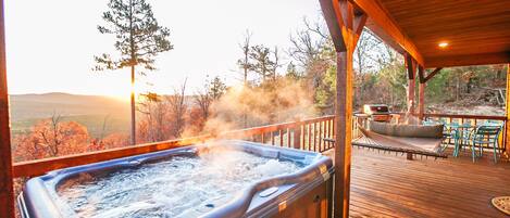 Bain à remous extérieur