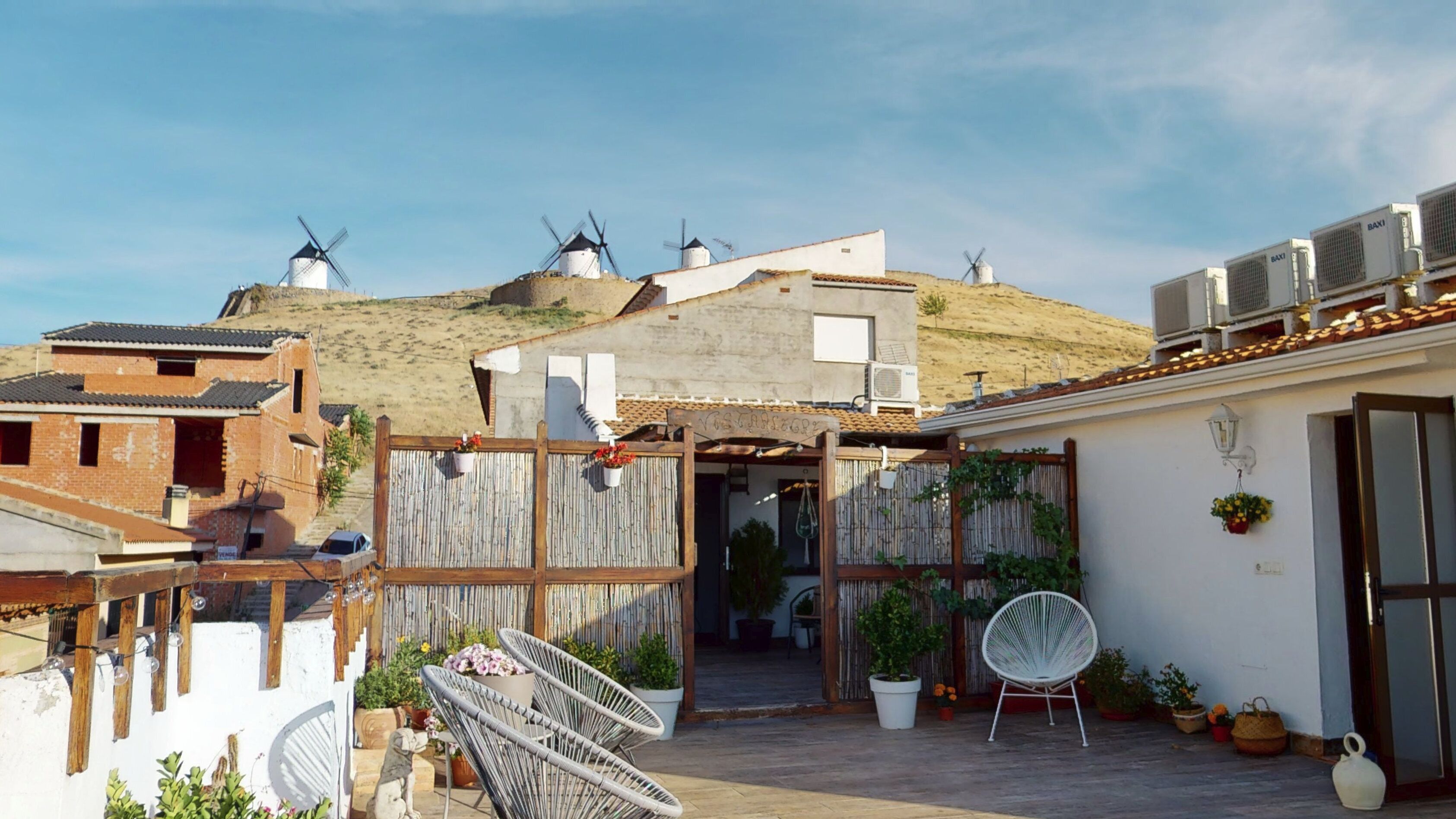 Vue depuis l’hébergement