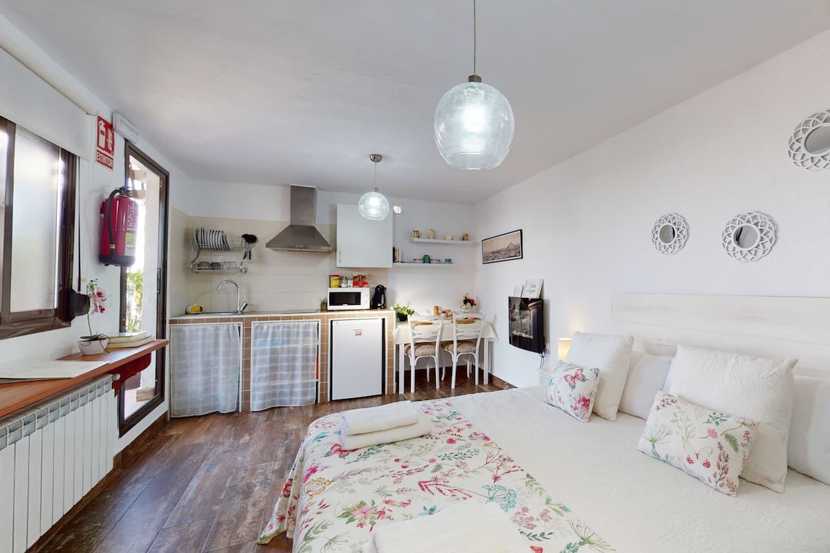 1 slaapkamer, luxe beddengoed, donzen dekbedden