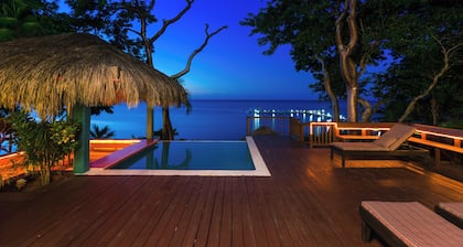 Fun Beachfront Home dans Gated Community - Pour les groupes / familles
