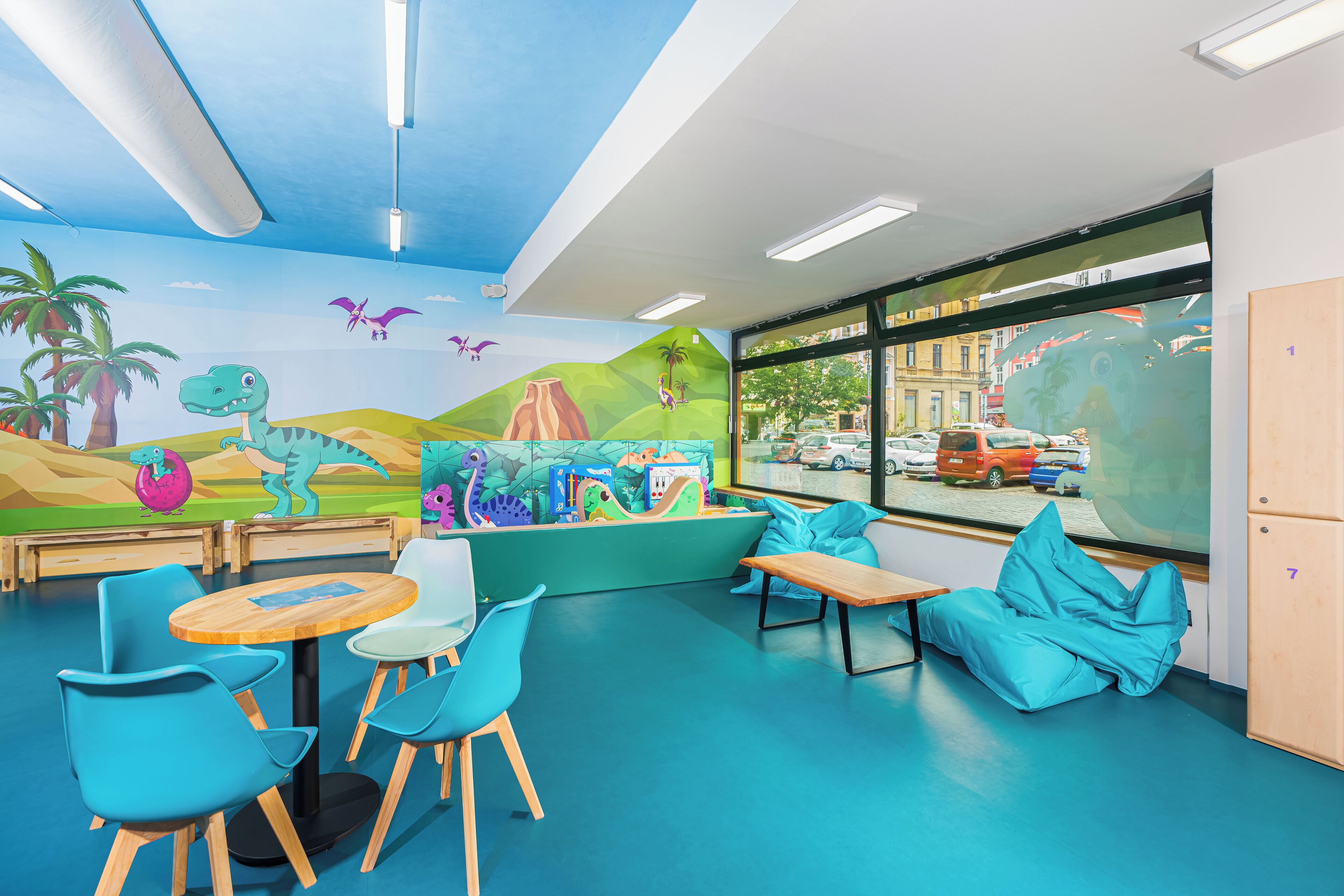 Innen-Kinderspielplatz