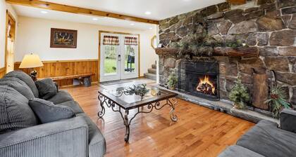 OVR's Lodge Stony Creekillä! Lämmin ja aito MOUNTAIN LODGE! Poreamme!