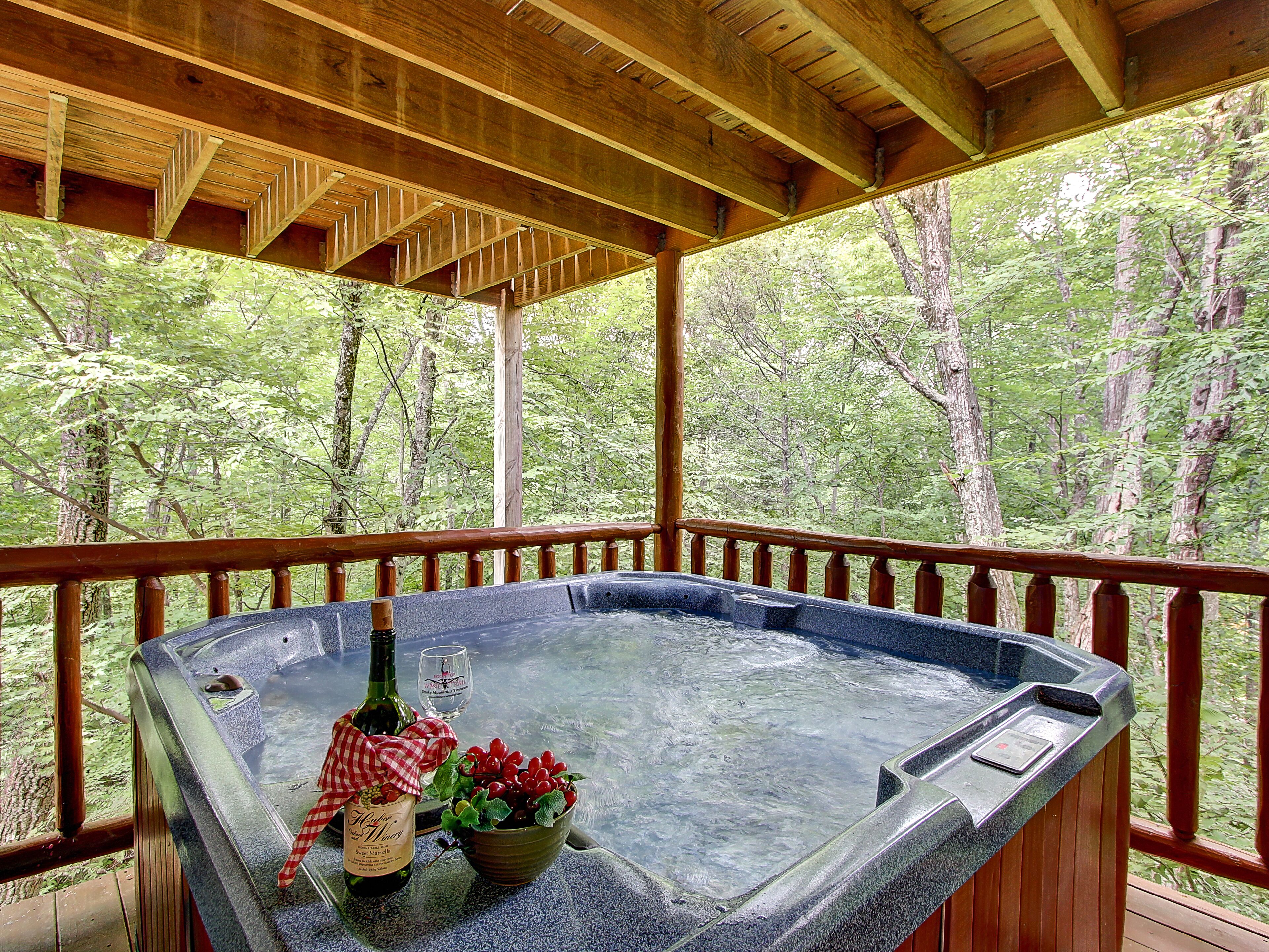 مغطس سبا خارجي