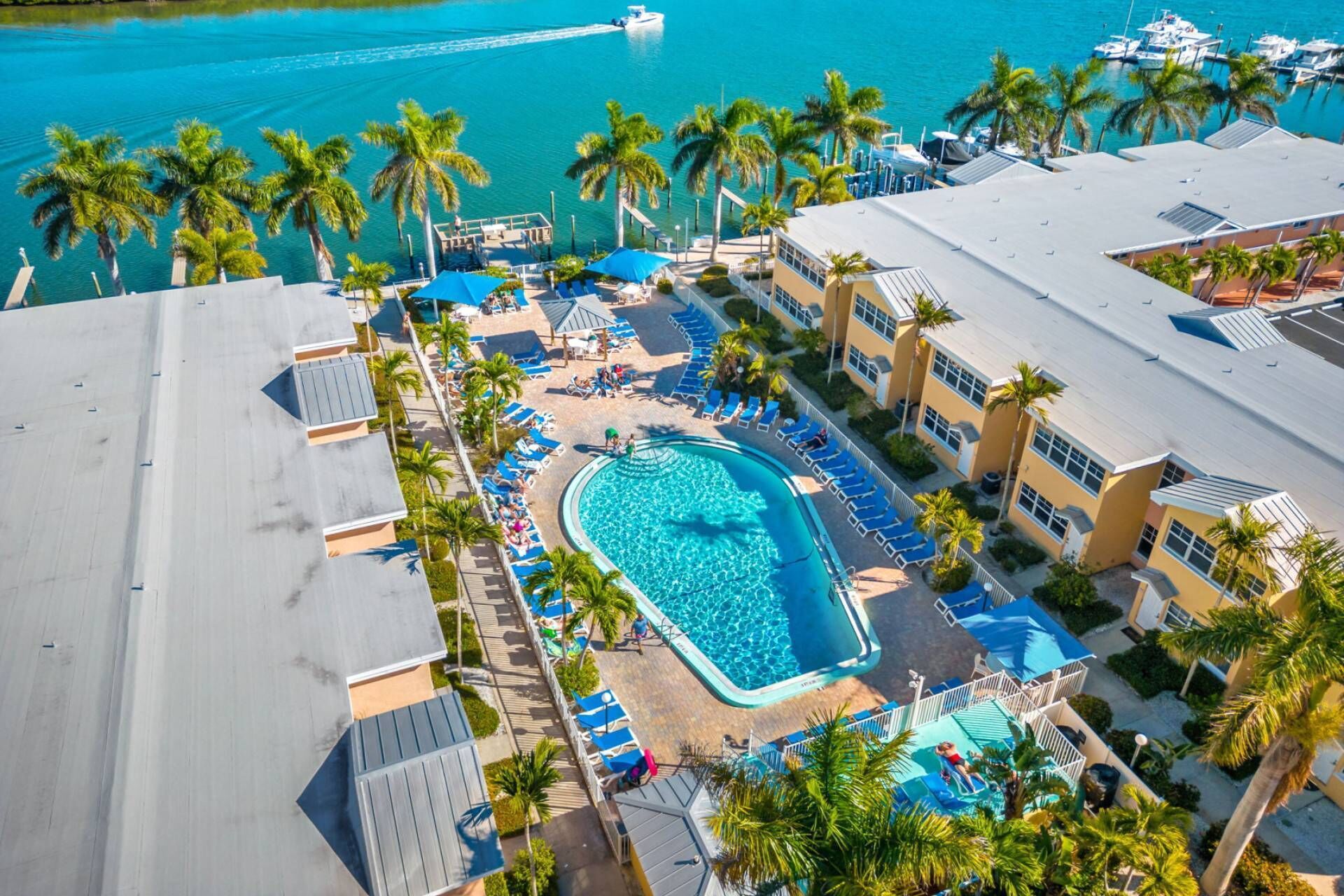 Large Pool/Pool Deck Centrally Located at the Resort