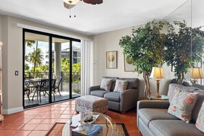 TV, ping pong, books