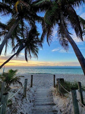 Sur la plage