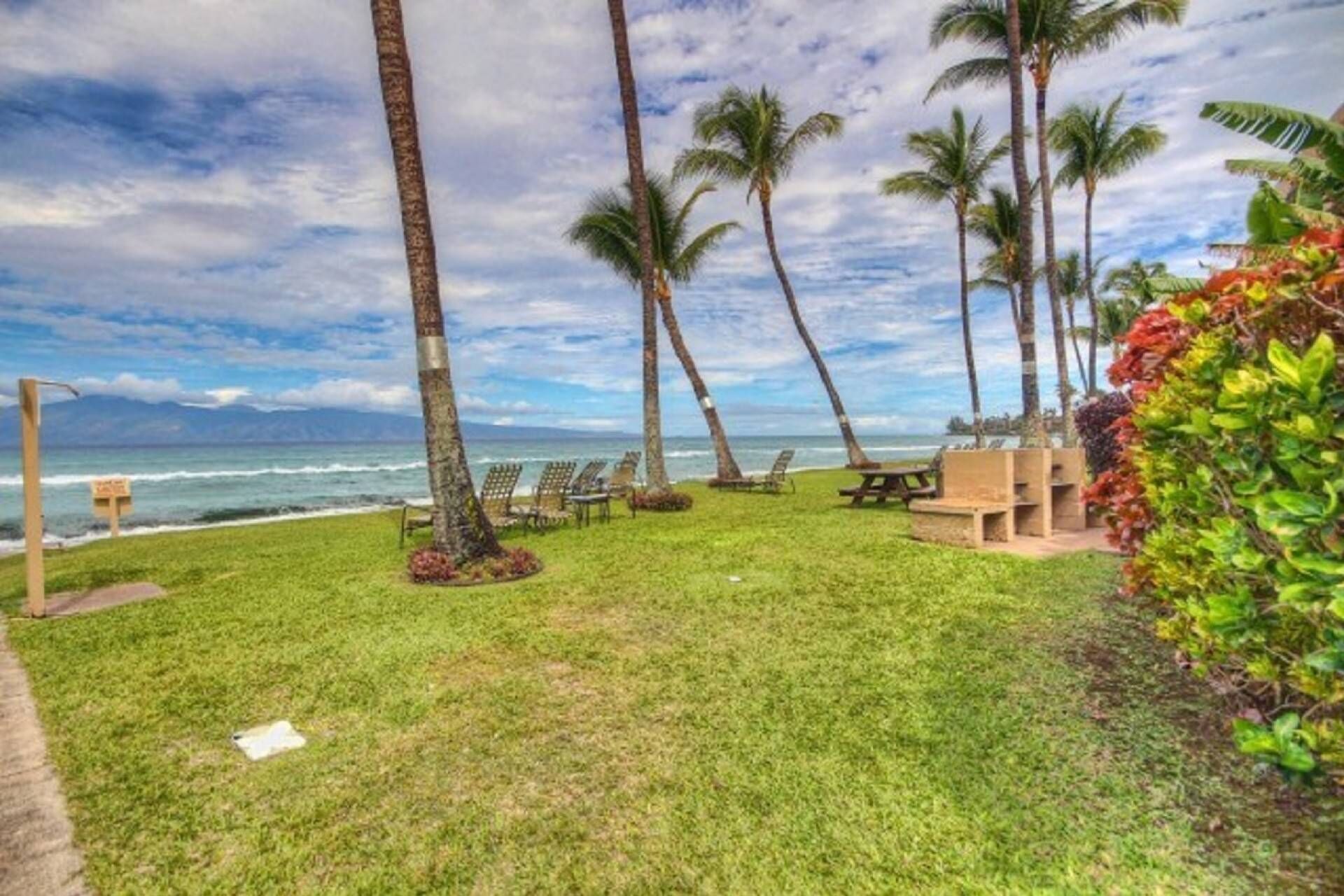 Great views of both Molokai and Lanai.