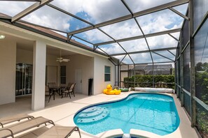 Piscine chauffée