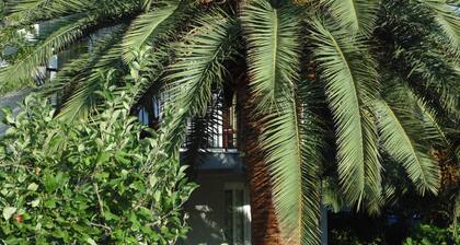 Pieni huoneisto parvekkeella