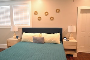 Upstairs King Bedroom - Vintage Advertisements Themed  luxury condo, 2 blocks from French Quarter (New Orleans)