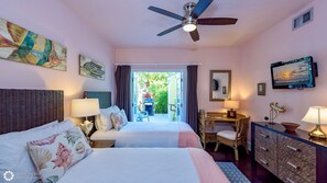 2 bedrooms, desk, iron/ironing board, free WiFi