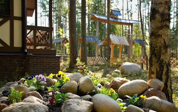 Property grounds - Shishki na Lampushke - Bavarsky Khutor (Razdolievskoe)