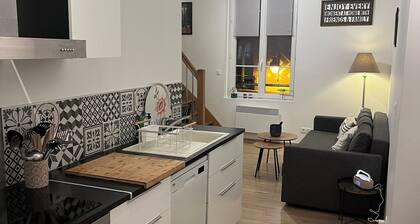 Renovierte Wohnung 50 Meter vom Strand entfernt