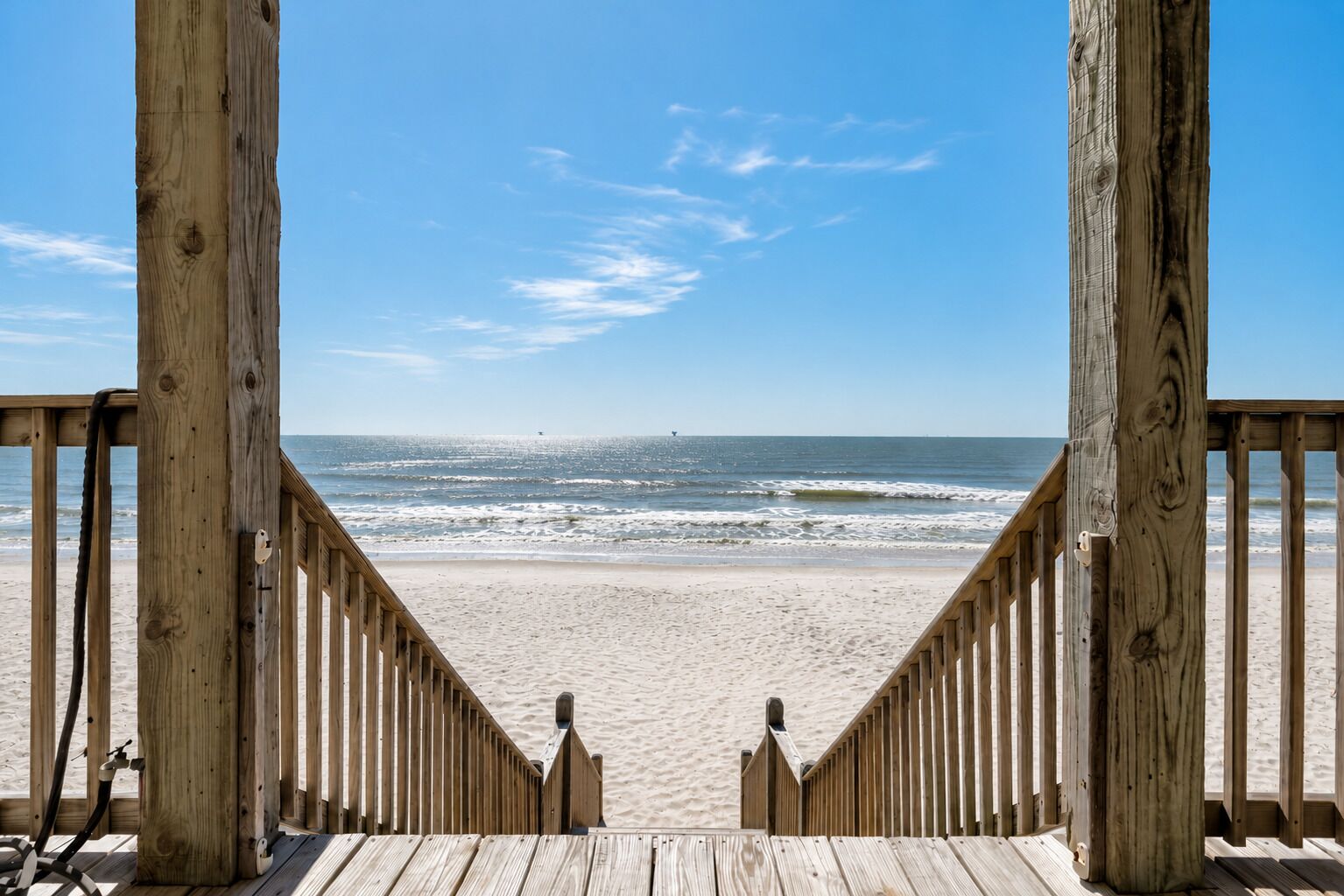 Aan het strand