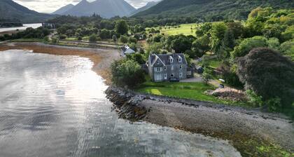 Ferienhaus am Ufer des Loch Linnhe Ballachulish in der Nähe von Glencoe
