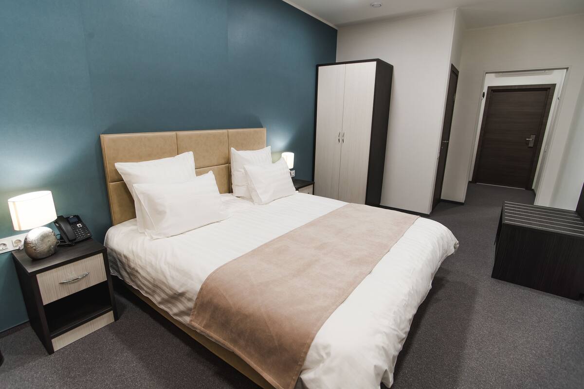 Standard Double Room | In-room safe, desk, soundproofing, iron/ironing board