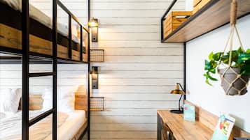 Family Room (Bunkhouse Room 6) | In-room safe, desk, soundproofing, iron/ironing board