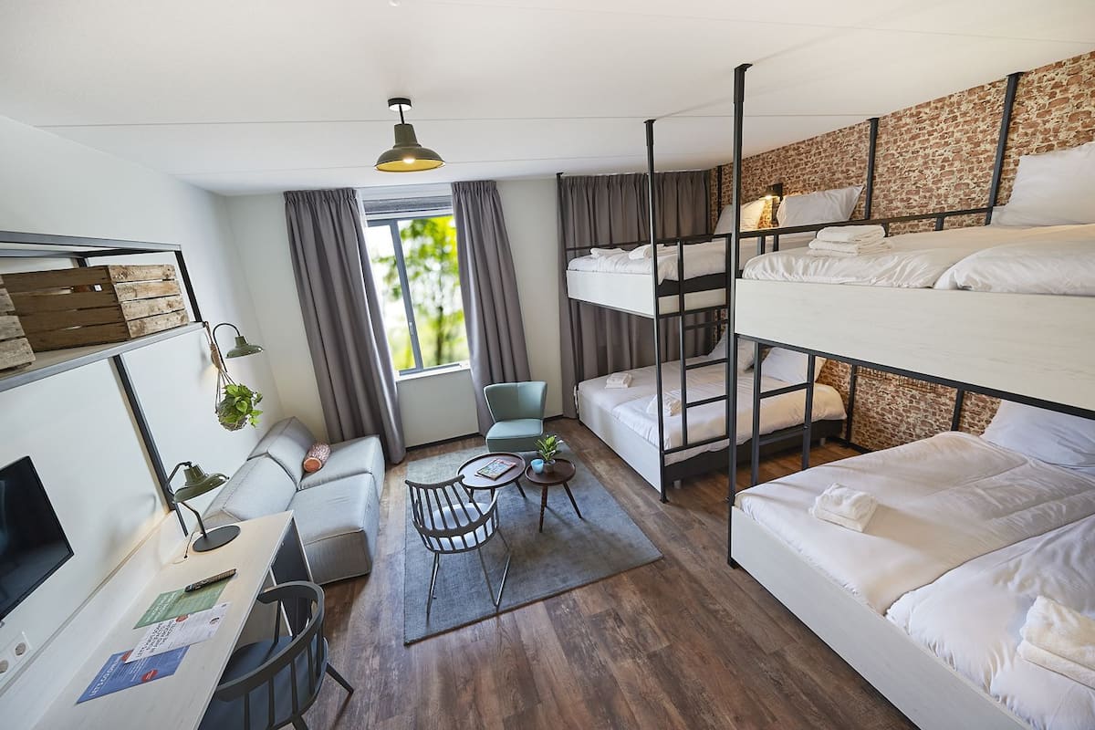 Familienzimmer (Farmhouse Room 8) | Zimmersafe, Schreibtisch, schallisolierte Zimmer, Bügeleisen/Bügelbrett
