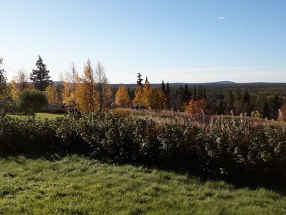 House with great landscape view, above polar circle, in the heart of Laponia