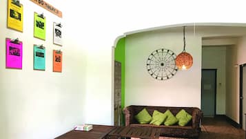 Interior entrance