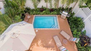 A heated pool - **CAYO CALYPSO @ HIGGS BEACH** Modern Home / Pool + LAST KEY SERVICES... (Key West)