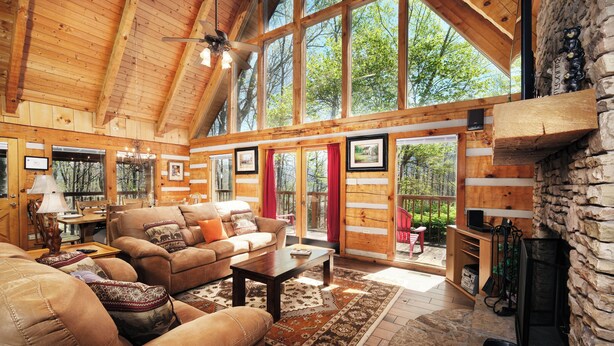 Unclassified image, 1 of 54, button - 3 king bedrooms with hot tub, pool table, arcade game, great location! (Sevierville)