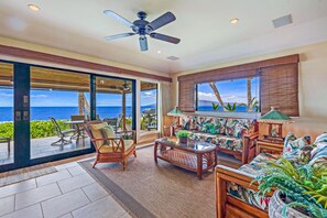 TV, DVD player, stereo