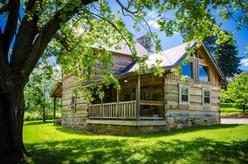 Orndorff Cabin | 2BR, 1BA, Fireplace, 1800's Cabin