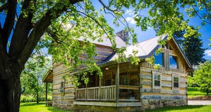 Orndorff Cabin | 2BR, 1BA, Fireplace, 1800's Cabin
