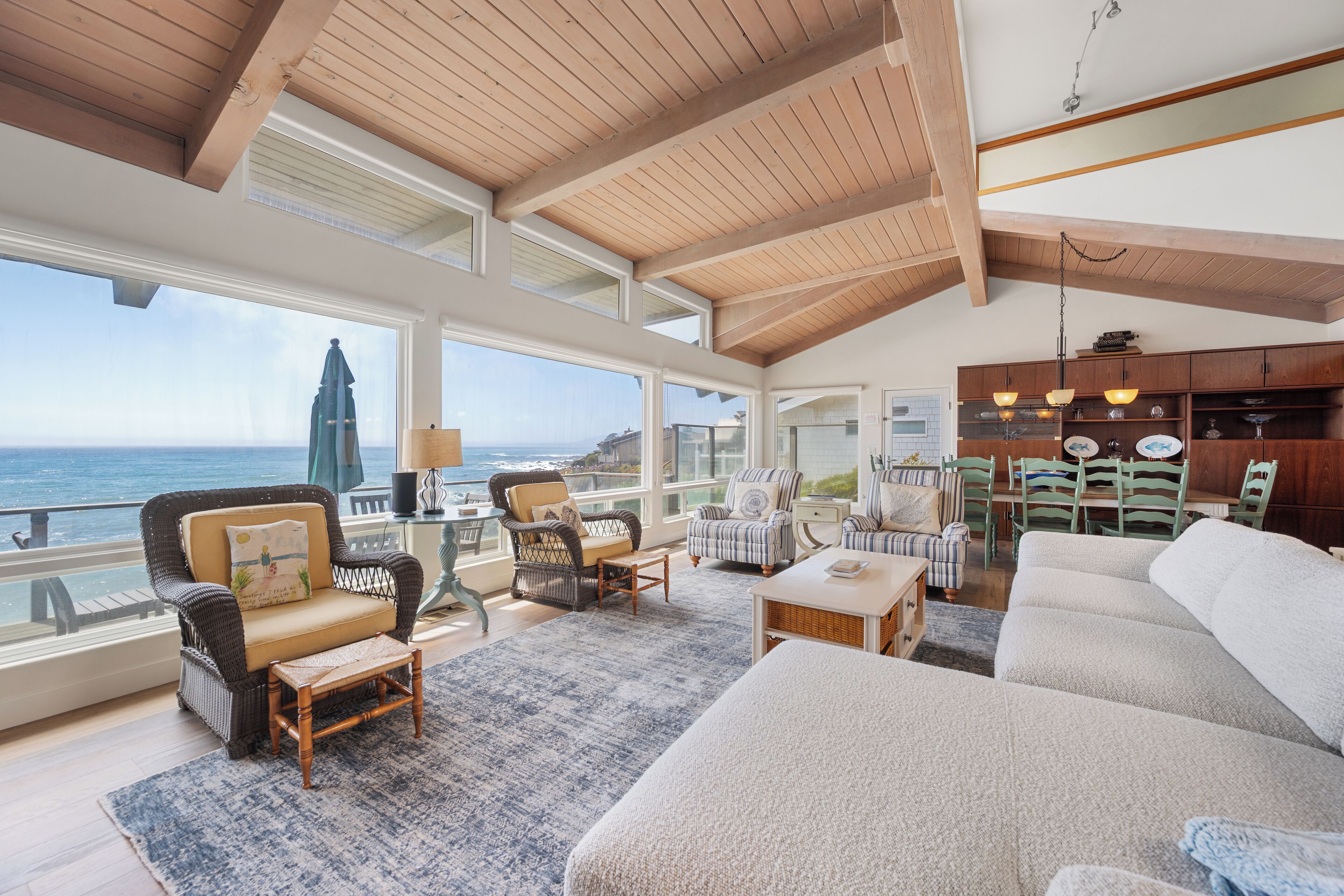 Stunning, Ocean-front Home In Seaclift Estates In Cambria! Perfection! - Cambria, CA