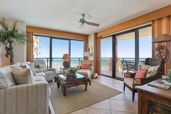 TV, DVD player, stereo