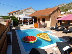 Pool - HOLIDAY HOME JASS NEAR MAKARSKA RIVIERA (Rastovac)