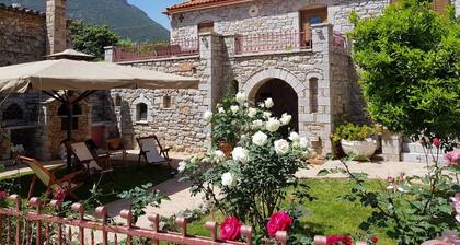 wonderfully restored traditional stone house