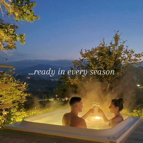 Bain à remous extérieur