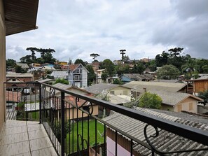 Apartamento superior, 1 cama de casal, varanda | Área da propriedade
