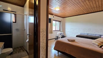 Superior-Apartment, Küche | Minibar, kostenloses WLAN, Bettwäsche