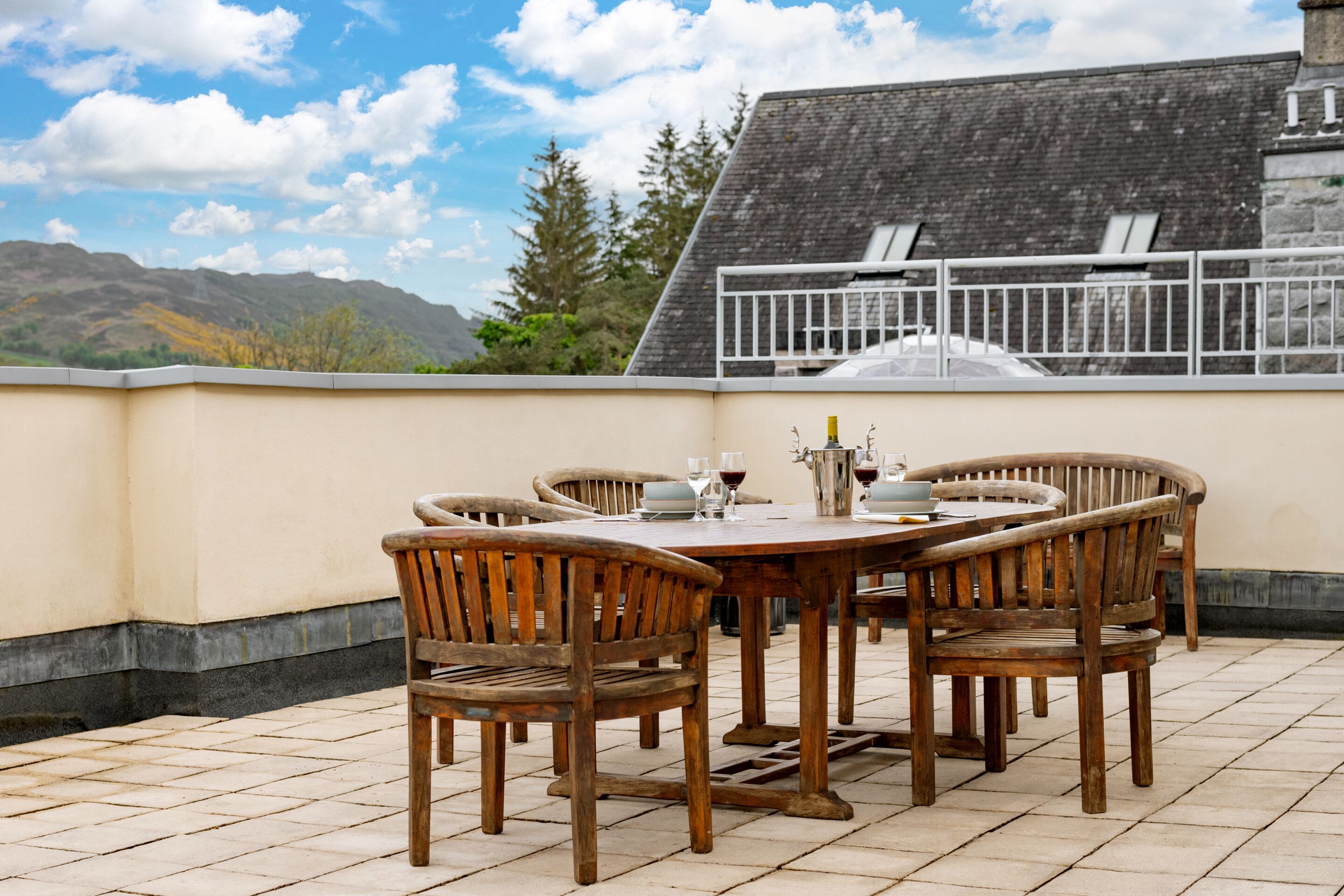 Penthouse, Private Bathroom, Lake View (AC21) | Terrace/patio