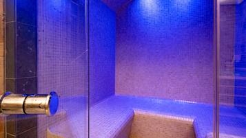 Sauna, steam room