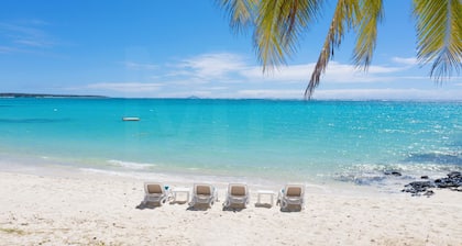 Villa Eva - close to one of the best beaches in Mauritius, maid cooking lunch