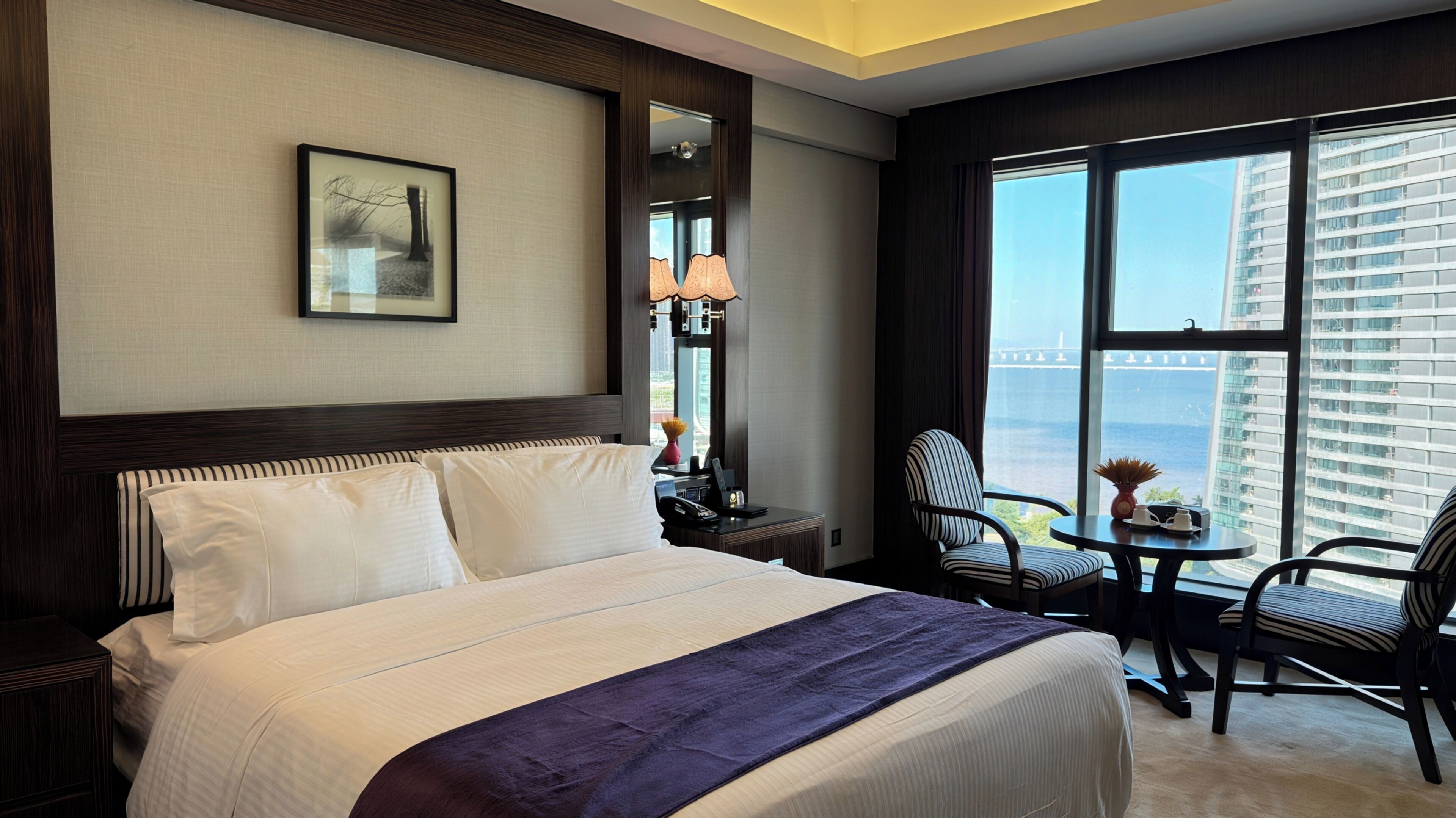 Minibar, in-room safe, desk, blackout curtains