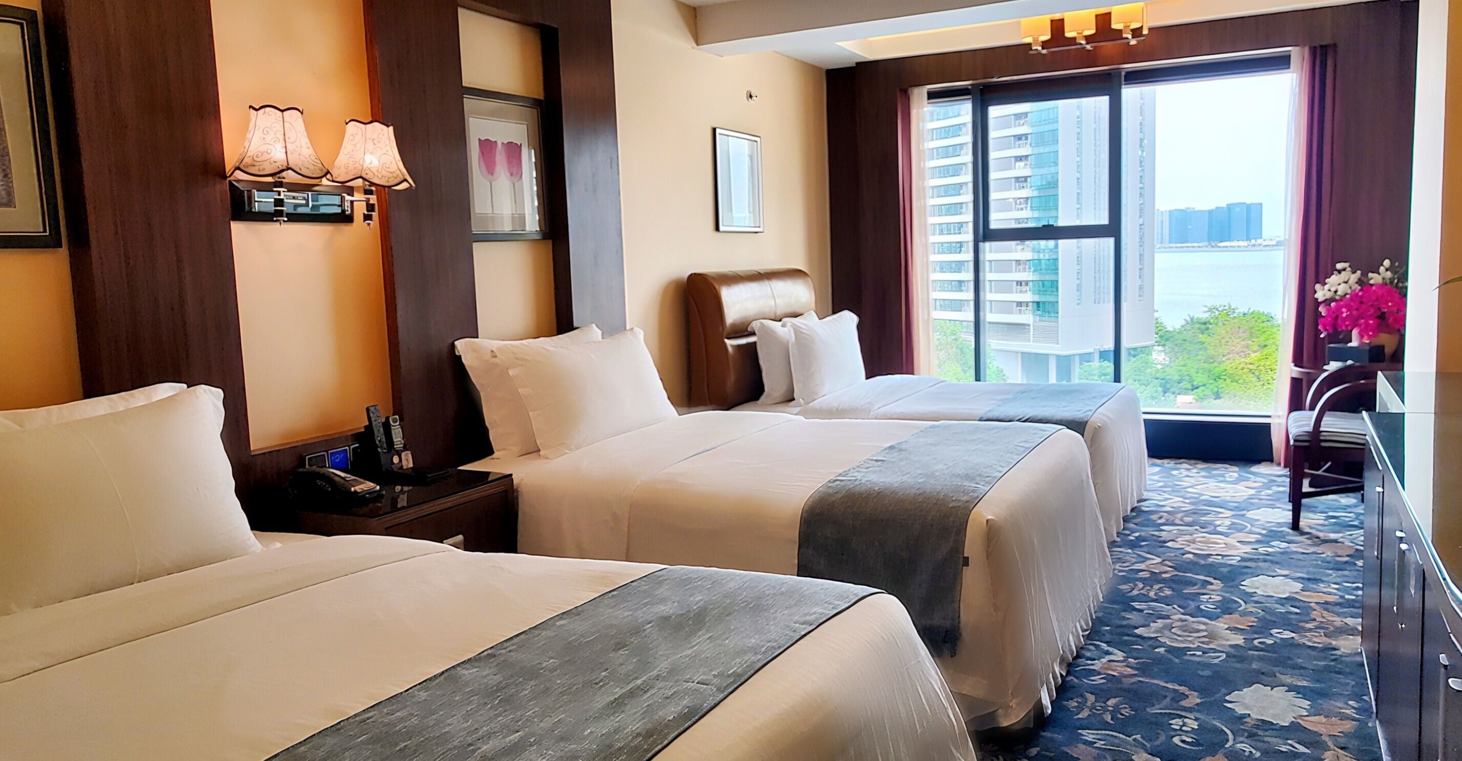 Minibar, in-room safe, desk, blackout curtains